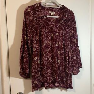 Style & Co. Bell Sleeved Blouse